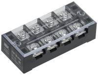 Клеммник БЗН 45А 4пары 4,5мм2 нг черный IEK ТВ-4504