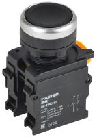 купить Кнопка с фиксацией d=22мм 1NO+1NC чёрная MASTER IEK в Тольятти Кнопка с фиксацией d=22мм 1NO+1NC чёрная MASTER IEK