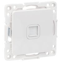 купить Стокгольм белый розетка RJ45 скрытая 1-ая в Тольятти Стокгольм белый розетка RJ45 скрытая 1-ая