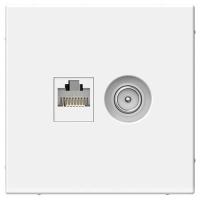 купить АртГэллери белый розетка RJ45+TV скрытая 2-ая  в Тольятти АртГэллери белый розетка RJ45+TV скрытая 2-ая
