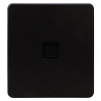 купить Миле Раунд черный механизм RJ45 скрытая 1-ая  в Тольятти Миле Раунд черный механизм RJ45 скрытая 1-ая