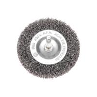 купить Щетка дисковая для дрели, витая стальная проволока, 75мм KRANZ в Тольятти Щетка дисковая для дрели, витая стальная проволока, 75мм KRANZ