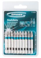 Бита PH2*50 сталь S2 GROSS 10шт