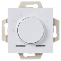 купить Атлас терморегулятор теплого пола скрытая 16А белый Systeme Electric электронный механизм в Тольятти Атлас терморегулятор теплого пола скрытая 16А белый Systeme Electric электронный механизм