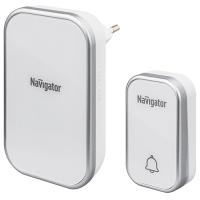 купить Звонок беспроводной открытая белый IP20/IP54  Navigator 36мелодий в Тольятти Звонок беспроводной открытая белый IP20/IP54  Navigator 36мелодий