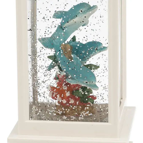 Светильник "Дельфины" 10,5х10,5х28смсм свд белый от USB