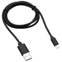 купить Кабель USB Lightning для Apple 1м чёрный 2,1А Rexant в Тольятти Кабель USB Lightning для Apple 1м чёрный 2,1А Rexant