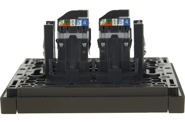 купить Фортепиано серый механизм RJ45 2x8(8) скрытая 2-ая  в Тольятти Фортепиано серый механизм RJ45 2x8(8) скрытая 2-ая