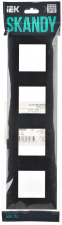 купить SKANDY Рамка 4-мест. SK-F04Bl черн. IEK в Тольятти SKANDY Рамка 4-мест. SK-F04Bl черн. IEK