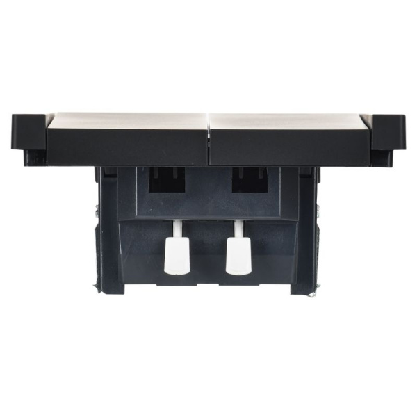 FORTE&PIANO Выключ. жалюзи 10А FP111 чер. IEK