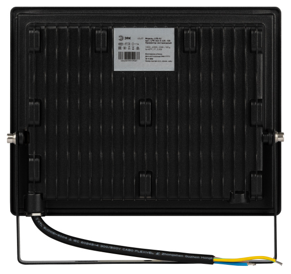 Прожектор свд 100Вт 4000К 8000лм черный IP65 120° Стандарт ЭРА 