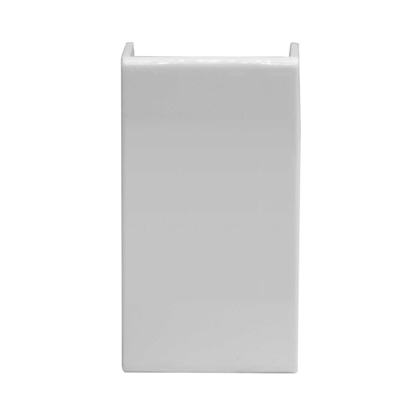 купить Вива белый заглушка кабель-канал 1модуль в Тольятти Вива белый заглушка кабель-канал 1модуль