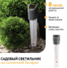 купить Светильник грунтовый свд на солнечной батарее пластик серый 330мм IP54 Градусник в Тольятти Светильник грунтовый свд на солнечной батарее пластик серый 330мм IP54 Градусник