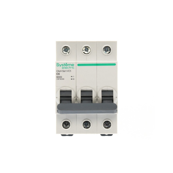 купить Автомат 3Р 6А C 6кА City9 Systeme Electric  в Тольятти Автомат 3Р 6А C 6кА City9 Systeme Electric