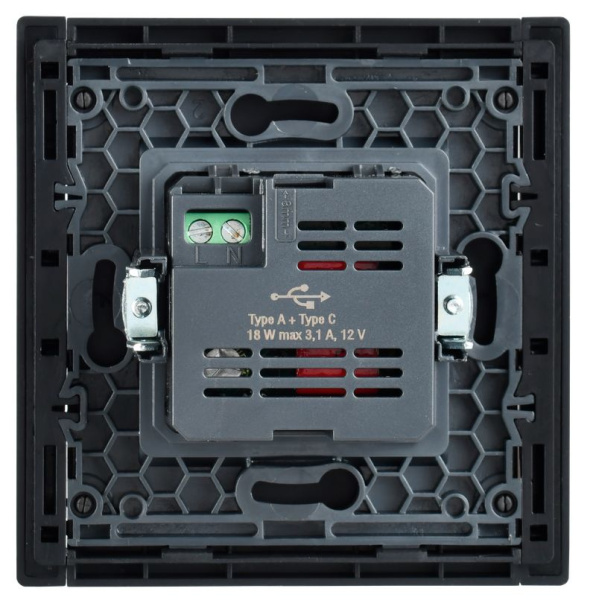 купить Фортепиано черный механизм USB A+C скрытая 2-ая 18Вт в Тольятти Фортепиано черный механизм USB A+C скрытая 2-ая 18Вт