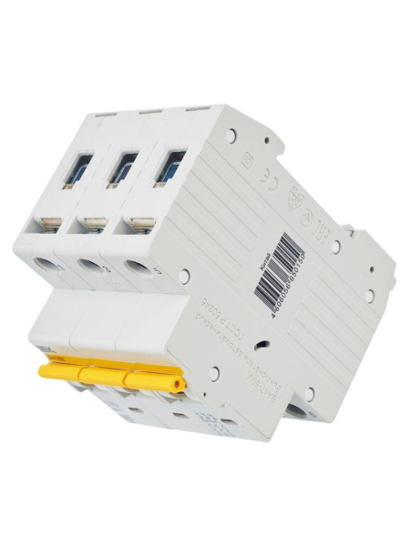 купить Автомат 3Р 10А C 6кА ВА47-60М IEK в Тольятти Автомат 3Р 10А C 6кА ВА47-60М IEK