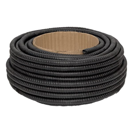 купить Металлорукав 15мм ПВХ IP65 PЗ-ЦП-НГ с протяжкой EKF 50м в Тольятти Металлорукав 15мм ПВХ IP65 PЗ-ЦП-НГ с протяжкой EKF 50м