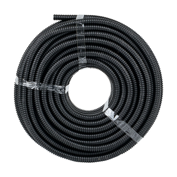 Труба гофра 16мм ПНД легкая 100м EKF черный