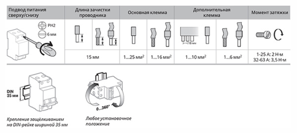 купить Автомат 3Р 40А C 6кА S9FN Systeme Electric Systeme9  в Тольятти Автомат 3Р 40А C 6кА S9FN Systeme Electric Systeme9