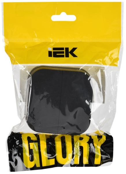 купить Глори черный выключатель 2кл открытая 10А IP20   в Тольятти Глори черный выключатель 2кл открытая 10А IP20