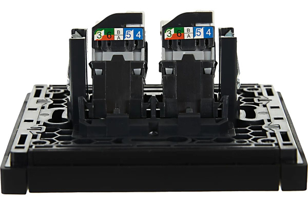 купить Фортепиано черный механизм RJ45 2x8(8) скрытая 2-ая  в Тольятти Фортепиано черный механизм RJ45 2x8(8) скрытая 2-ая