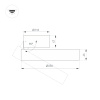 Светильник SP-RONDO-FLAP-R250-30W Day4000 (BK, 110 deg) (Arlight, IP40 Металл, 3 года)