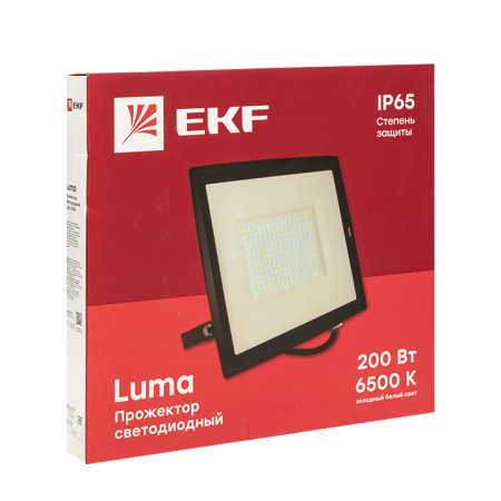 купить Прожектор свд 200Вт 6500К 16000лм черный IP65 110° Basic EKF  в Тольятти Прожектор свд 200Вт 6500К 16000лм черный IP65 110° Basic EKF
