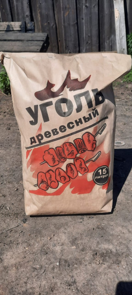 купить Уголь древесный березовый 3кг в Тольятти Уголь древесный березовый 3кг