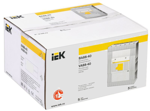 купить Автомат 3Р 630А 35кА ВА88-40 IEK  в Тольятти Автомат 3Р 630А 35кА ВА88-40 IEK