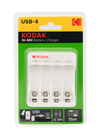 купить Устройство зарядное AA-AAA Kodak 4 канала в Тольятти Устройство зарядное AA-AAA Kodak 4 канала