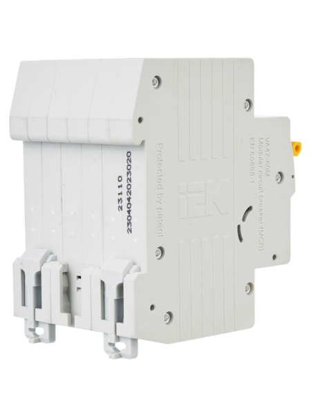 купить Автомат 3Р 20А C 6кА ВА47-60М IEK в Тольятти Автомат 3Р 20А C 6кА ВА47-60М IEK