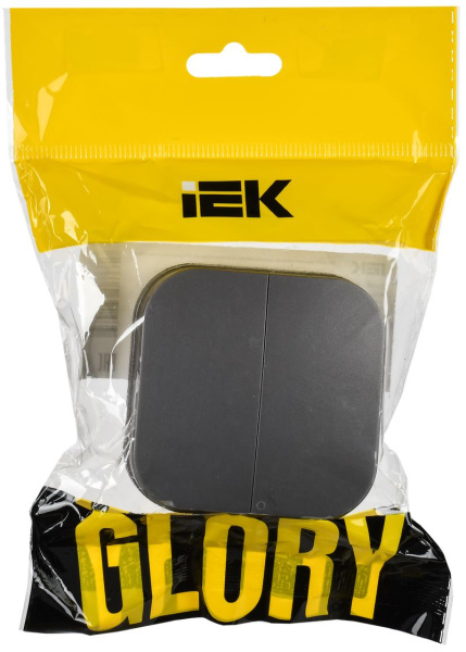 купить Глори сталь выключатель 2кл открытая 10А IP20   в Тольятти Глори сталь выключатель 2кл открытая 10А IP20