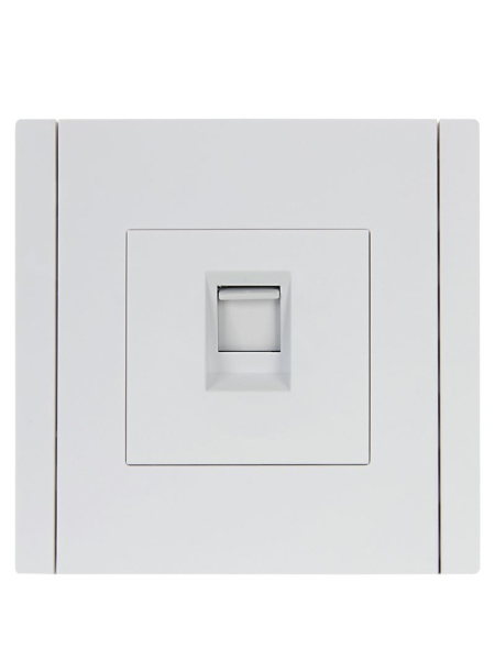купить Фортепиано белый механизм RJ45 скрытая 1-ая кат.5е в Тольятти Фортепиано белый механизм RJ45 скрытая 1-ая кат.5е