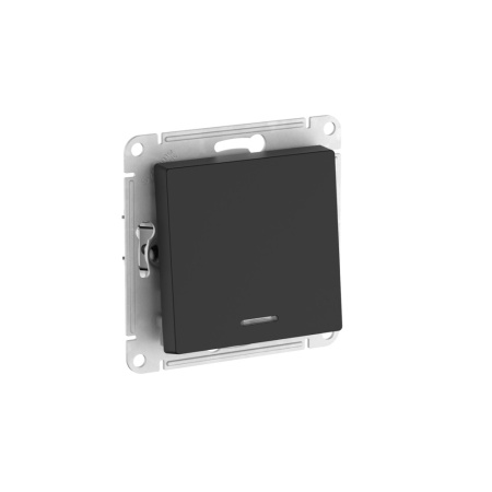 купить Атлас карбон выключатель 1кл с подсветкой скрытая 10А IP20 быстрозажим.клем.   в Тольятти Атлас карбон выключатель 1кл с подсветкой скрытая 10А IP20 быстрозажим.клем.