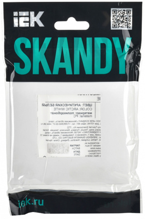 купить SKANDY Рамка 1-мест. SK-F01W арк. бел. IEK в Тольятти SKANDY Рамка 1-мест. SK-F01W арк. бел. IEK