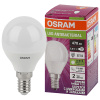 купить Лампа шар свд Е14 4,9Вт 4000К 470лм P45 матовый Osram в Тольятти Лампа шар свд Е14 4,9Вт 4000К 470лм P45 матовый Osram
