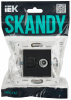 купить SKANDY Роз. двойная TV+RJ45 кат.5E SK-A14Bl черн. IEK в Тольятти SKANDY Роз. двойная TV+RJ45 кат.5E SK-A14Bl черн. IEK