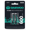 купить Аккумулятор AAA(мизинчик) 600mAh 1,2В BL2 Daewoo  в Тольятти Аккумулятор AAA(мизинчик) 600mAh 1,2В BL2 Daewoo