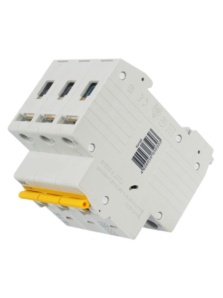 купить Автомат 3Р 40А C 6кА ВА47-60М IEK в Тольятти Автомат 3Р 40А C 6кА ВА47-60М IEK