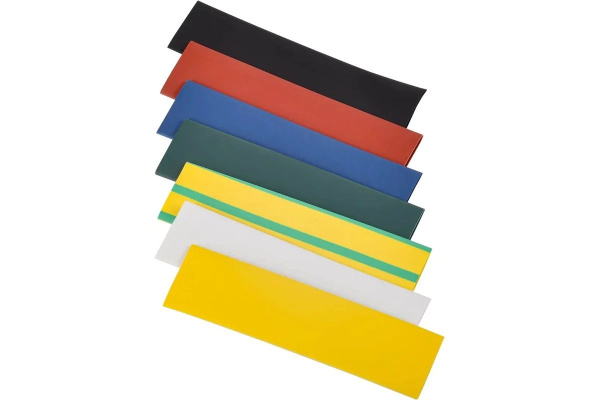 купить Трубка ТУТ 16/8мм разноцветный 0,1м 21шт набор в Тольятти Трубка ТУТ 16/8мм разноцветный 0,1м 21шт набор