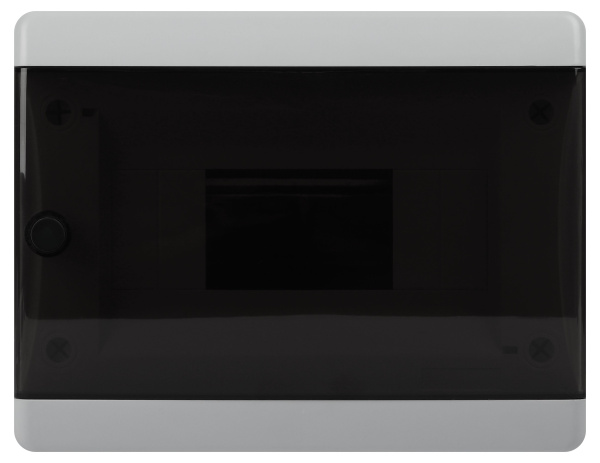 Бокс 8мод навесной белый прозрачная дверь IP41 ЩРН-П ЭРА COMFORT