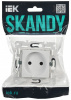 купить SKANDY Роз. без з/к/ш 10А SK-R02W арк. бел. IEK в Тольятти SKANDY Роз. без з/к/ш 10А SK-R02W арк. бел. IEK