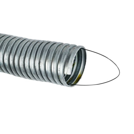 купить Металлорукав 38мм сталь IP00 Р3-ЦХ с протяжкой EKF 25м в Тольятти Металлорукав 38мм сталь IP00 Р3-ЦХ с протяжкой EKF 25м