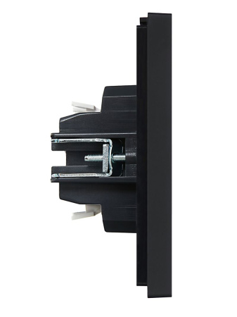 купить Фортепиано черный выключатель 1кл скрытая 10А IP20  в Тольятти Фортепиано черный выключатель 1кл скрытая 10А IP20