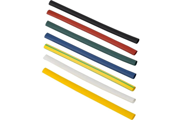 купить Трубка ТУТ 4/2мм разноцветный 0,1м 21шт набор в Тольятти Трубка ТУТ 4/2мм разноцветный 0,1м 21шт набор