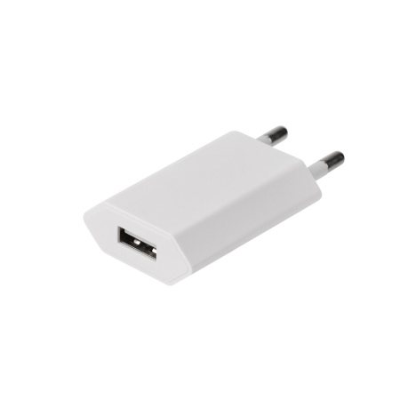 купить Устройство зарядное USB Rexant 1А белый для iPhone, IPod,IPAD в Тольятти Устройство зарядное USB Rexant 1А белый для iPhone, IPod,IPAD