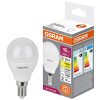 купить Лампа шар свд Е14 10Вт 3000К 800лм P75 матовый Osram LED Value в Тольятти Лампа шар свд Е14 10Вт 3000К 800лм P75 матовый Osram LED Value