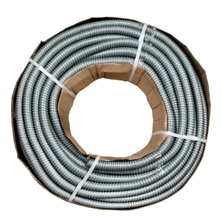 купить Металлорукав 25мм сталь IP00 Р3-ЦХ с протяжкой EKF  в Тольятти Металлорукав 25мм сталь IP00 Р3-ЦХ с протяжкой EKF