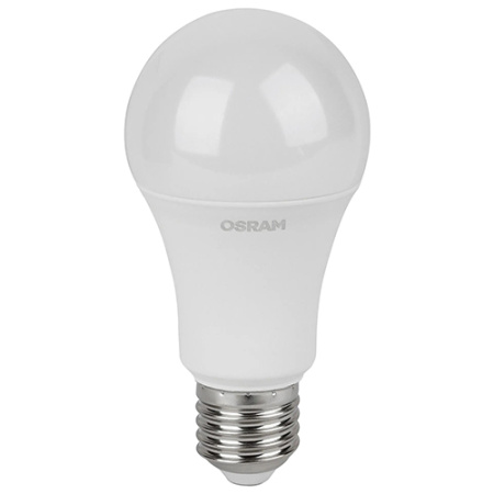 купить Лампа светодиодная 220В Е27 15Вт 3000К 1200лм стандарт A60 матовая Osram LED Value анал.7071101,704746 в Тольятти Лампа светодиодная 220В Е27 15Вт 3000К 1200лм стандарт A60 матовая Osram LED Value анал.7071101,704746