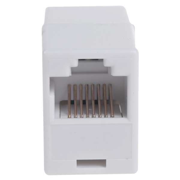 купить Переходник RJ45 8(8) Cat5e белый  в Тольятти Переходник RJ45 8(8) Cat5e белый
